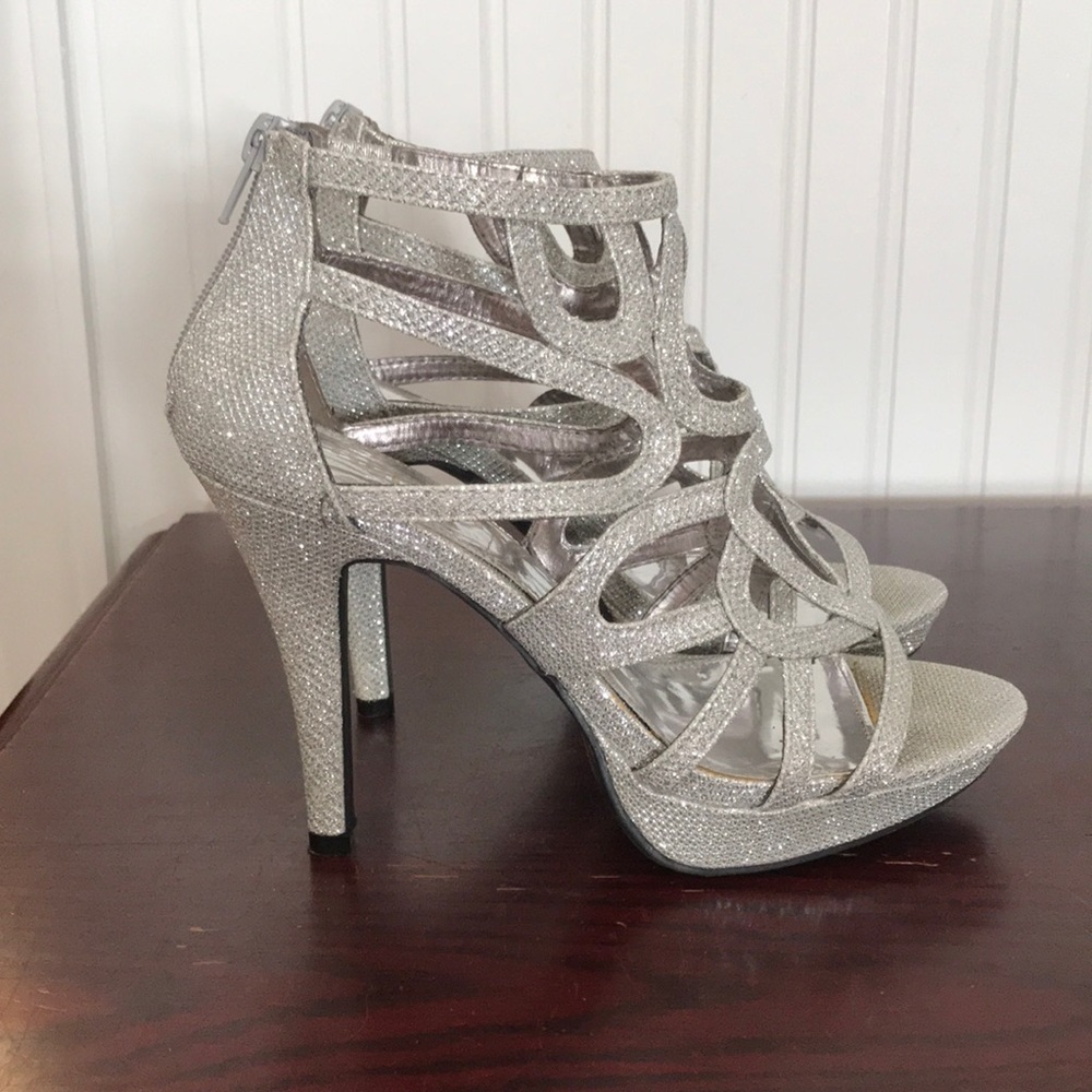 Silver heels!
